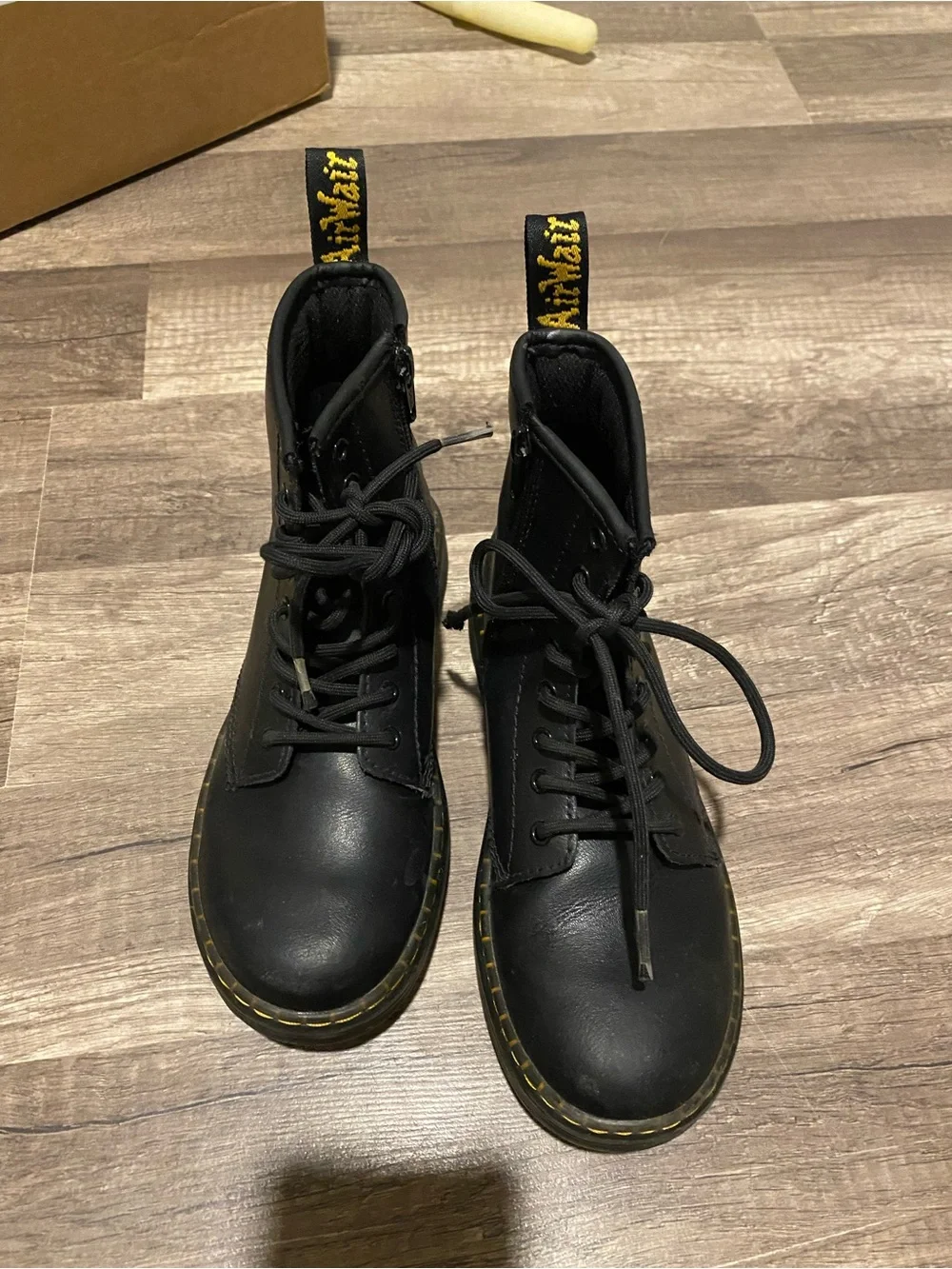Doc martens Zavala combat boots in black